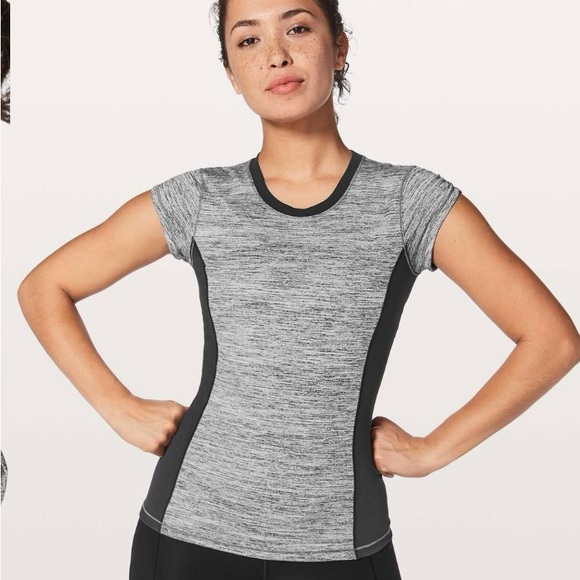 lululemon athletica Tops - Lululemon time to sweat short sleeve size 8